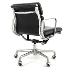 Herman Miller Eames Soft Pad - Low Back, Black - thegoodchairs