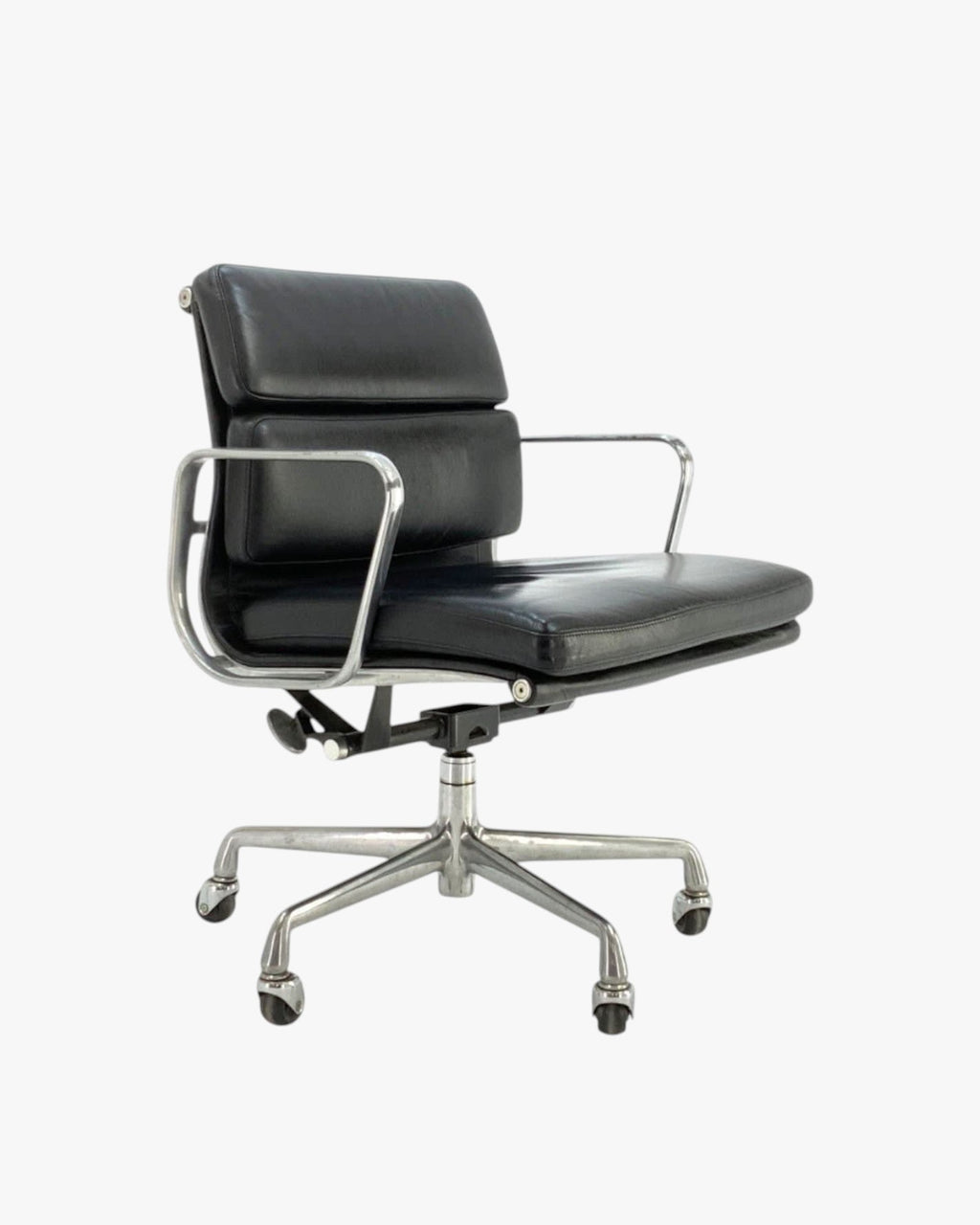 Herman Miller Eames Soft Pad - Low Back, Black - thegoodchairs