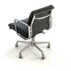 Herman Miller Eames Soft Pad - Low Back, Black - thegoodchairs