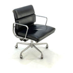 Herman Miller Eames Soft Pad - Low Back, Black - thegoodchairs