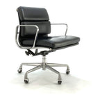 Herman Miller Eames Soft Pad - Low Back, Black - thegoodchairs