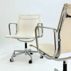 Herman Miller Eames - White Mesh on Casters - thegoodchairs