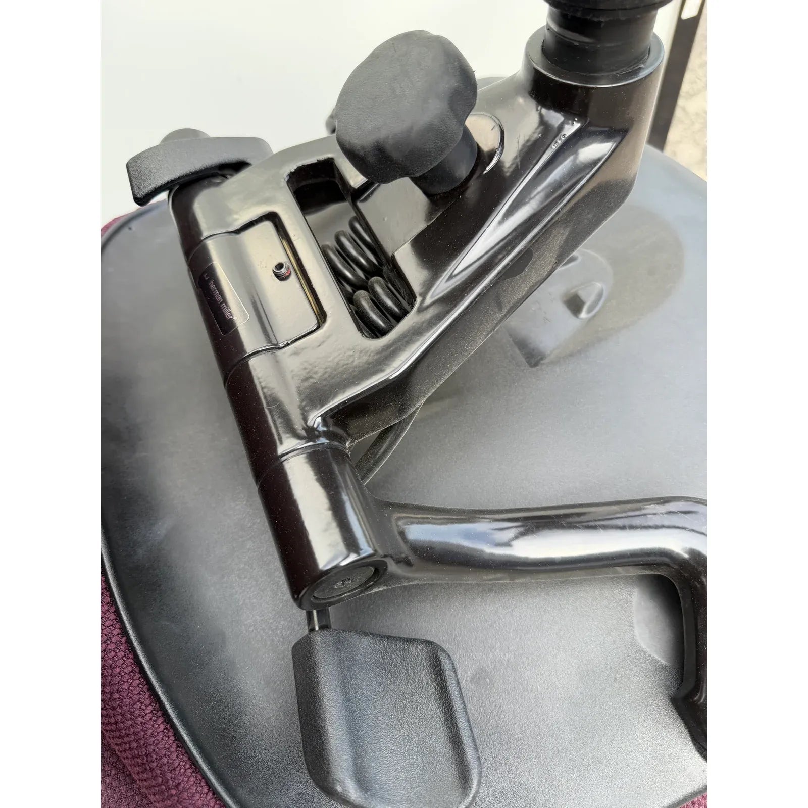 Herman Miller Equa - Task Chairs - Burgundy Upholstery - thegoodchairs