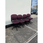Herman Miller Equa - Task Chairs - Burgundy Upholstery - thegoodchairs