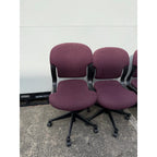 Herman Miller Equa - Task Chairs - Burgundy Upholstery - thegoodchairs