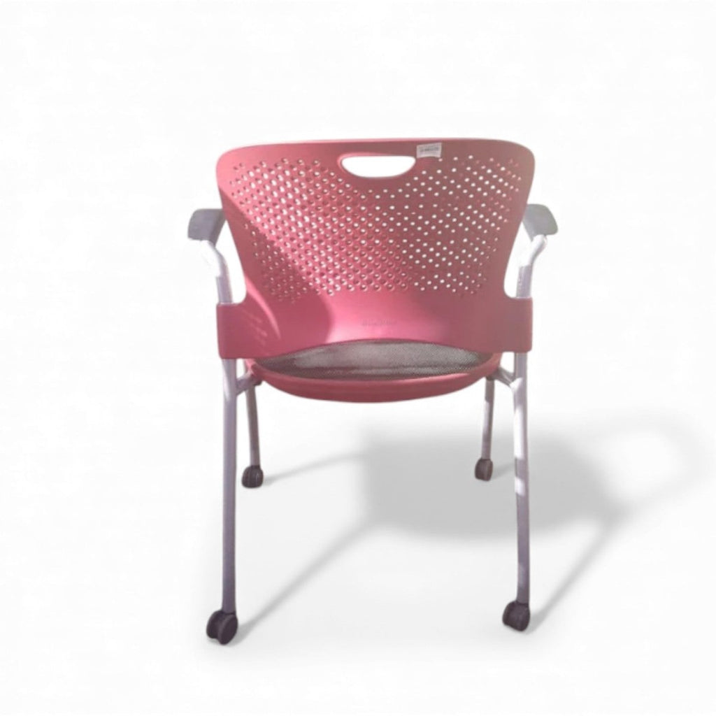 Herman Miller Lightweight Modern Red Office Chair - thegoodchairs