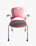 Herman Miller Lightweight Modern Red Office Chair - thegoodchairs