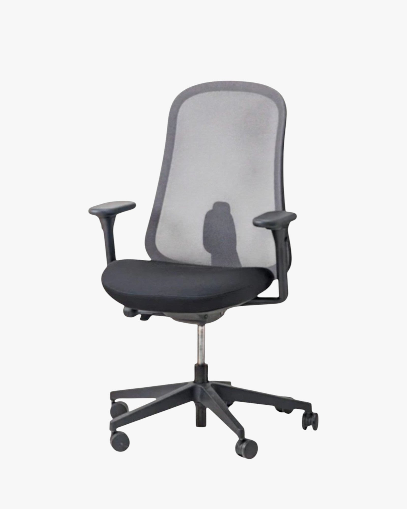 Herman Miller Lino High Performance Ergonomic Chair in Black Wool