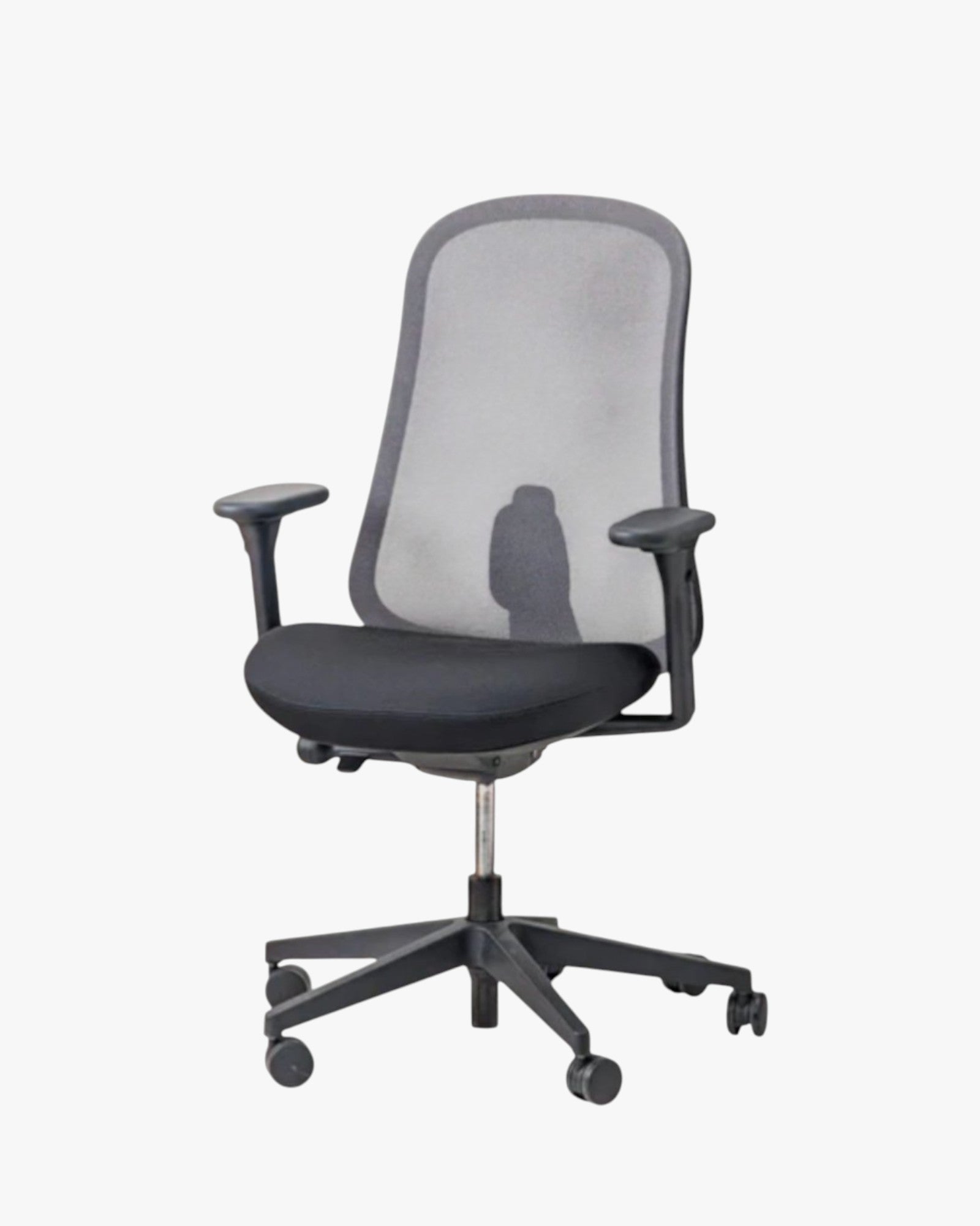 Herman Miller Lino - High-Performance Ergonomic Chair in Black Wool - thegoodchairs