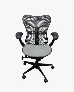 Herman Miller Mirra 1 Office Chair With Armrest, Grey/Graphite