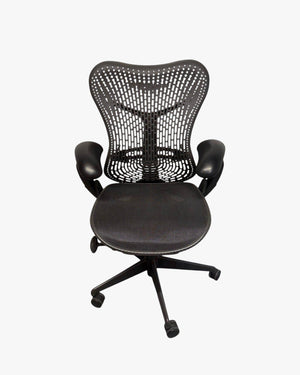 Herman Miller Mirra 1 Office Chair With Armrests, Black/Black