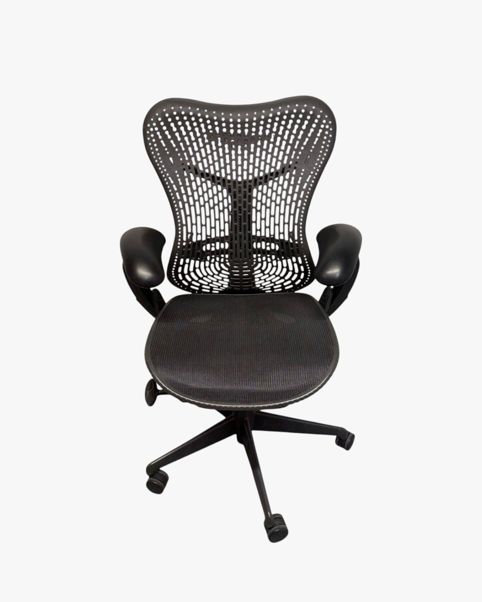 Herman Miller Mirra 1 - Office Chair with Armrests - Black/black - thegoodchairs