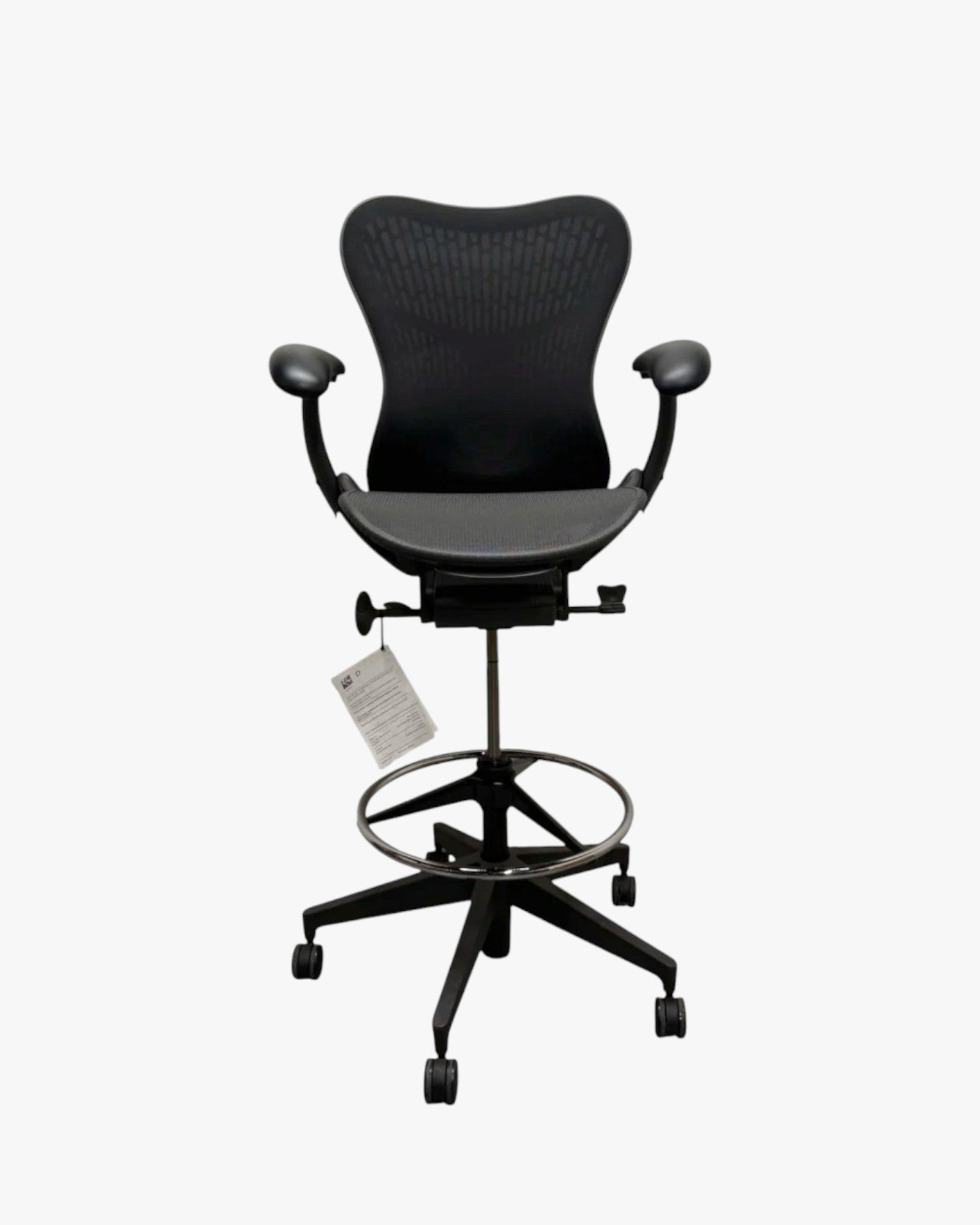 Herman Miller Mirra 2 - Butterfly Back Drafting Stool - thegoodchairs