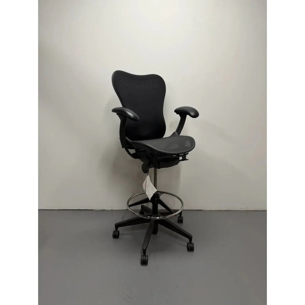 Herman Miller Mirra 2 - Butterfly Back Drafting Stool - thegoodchairs