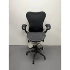 Herman Miller Mirra 2 - Butterfly Back Drafting Stool - thegoodchairs