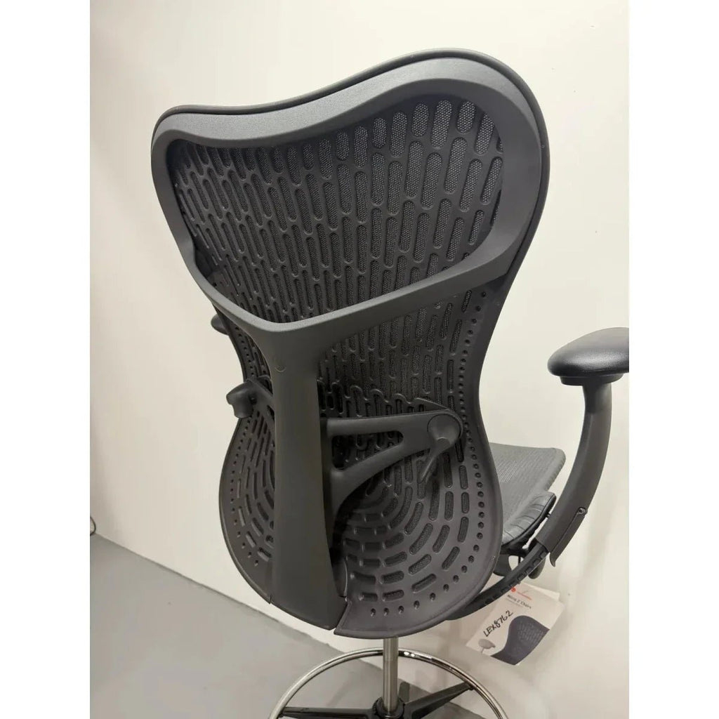Herman Miller Mirra 2 - Butterfly Back Drafting Stool - thegoodchairs
