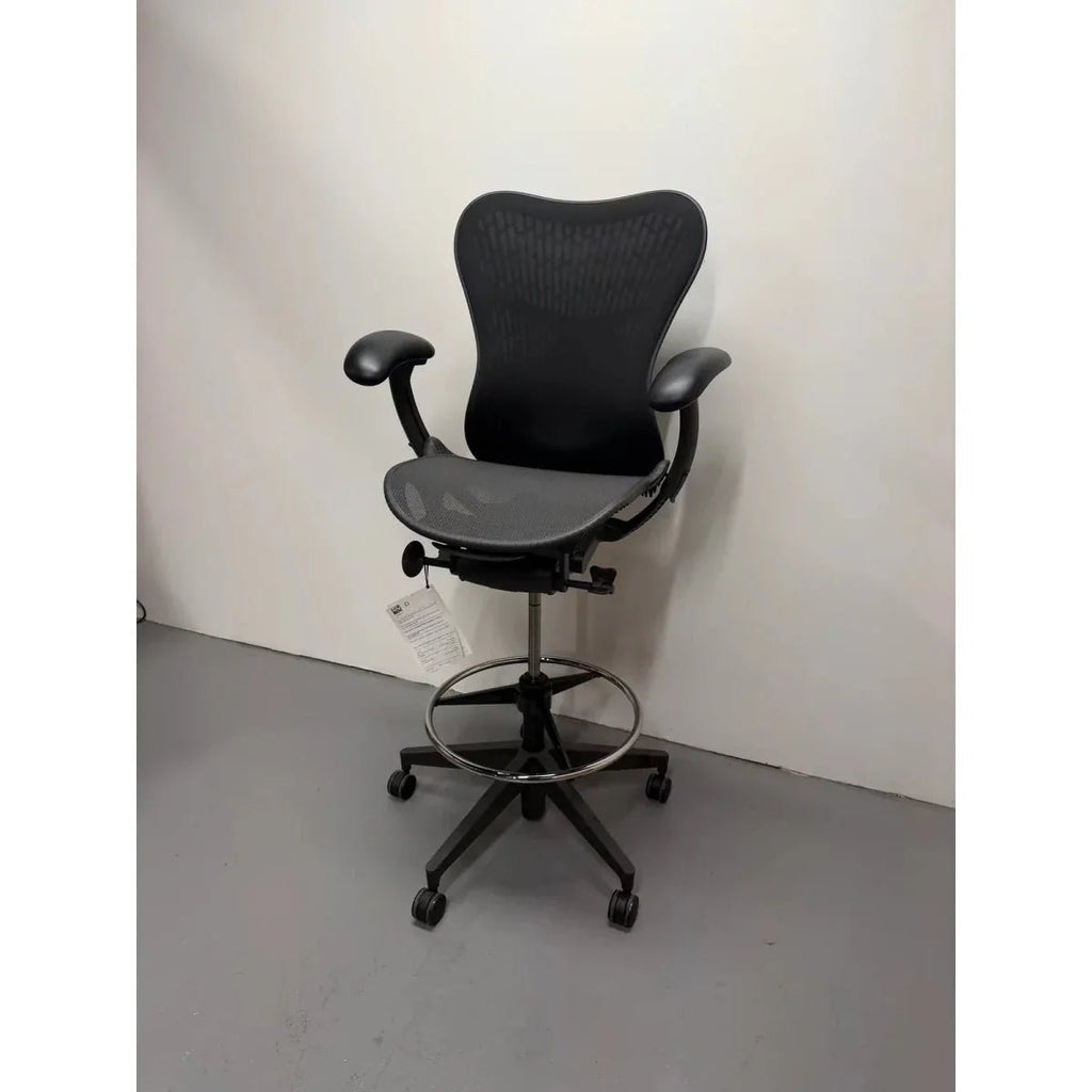 Herman Miller Mirra 2 - Butterfly Back Drafting Stool - thegoodchairs