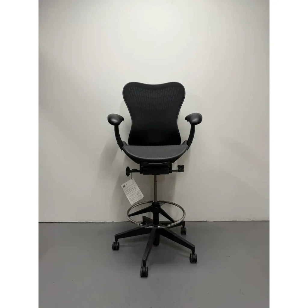 Herman Miller Mirra 2 - Butterfly Back Drafting Stool - thegoodchairs
