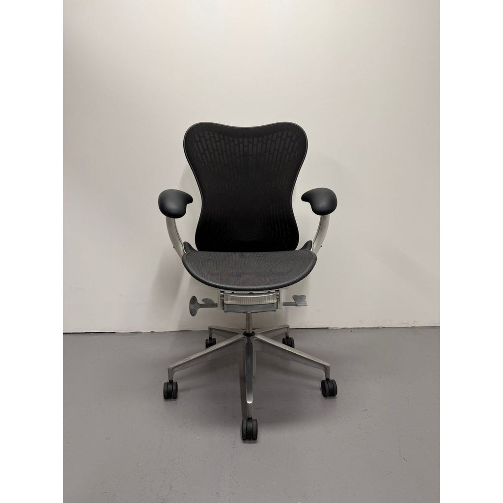Herman Miller Mirra 2 - Office Task Chair - Black & White - thegoodchairs