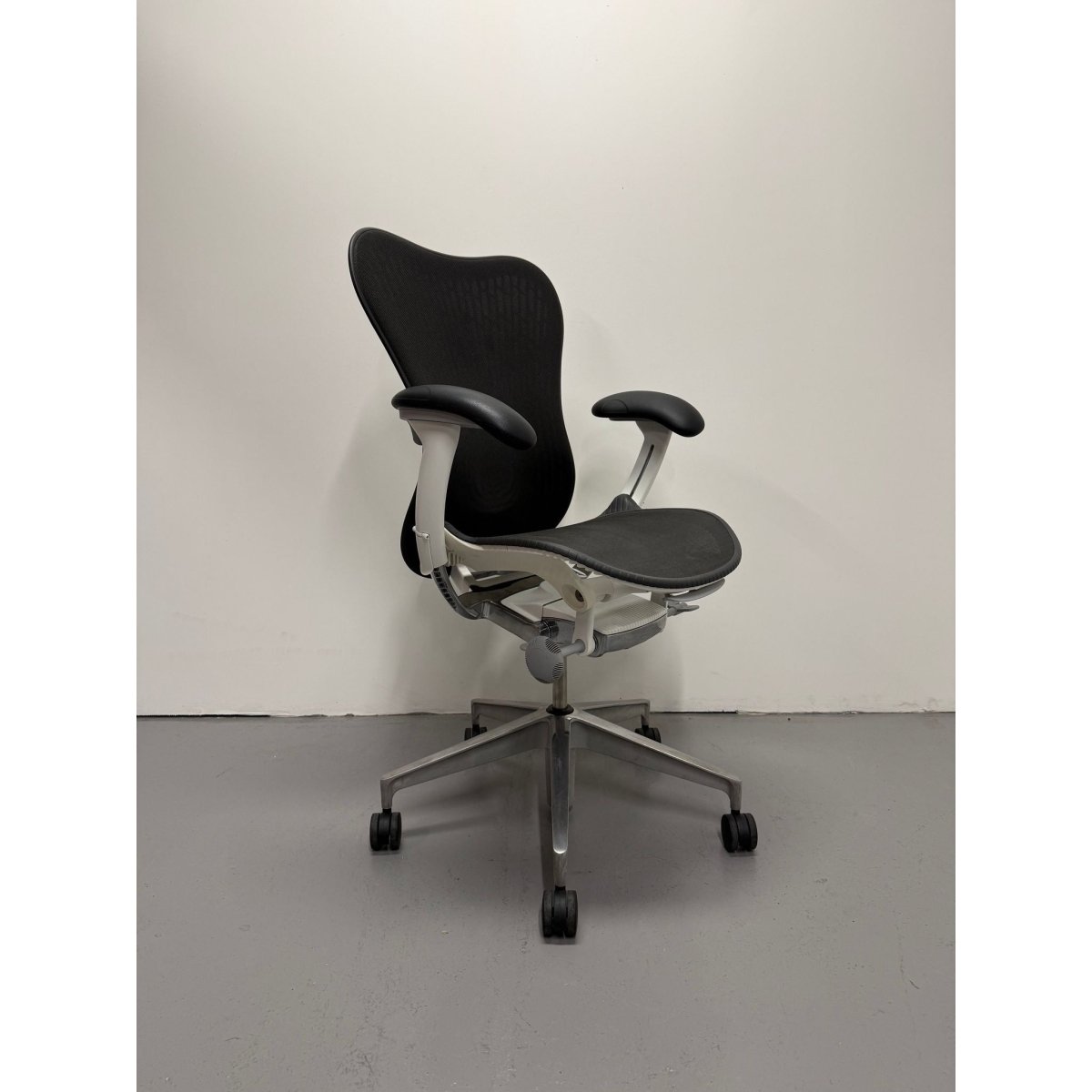 Herman Miller Mirra 2 - Office Task Chair - Black & White - thegoodchairs