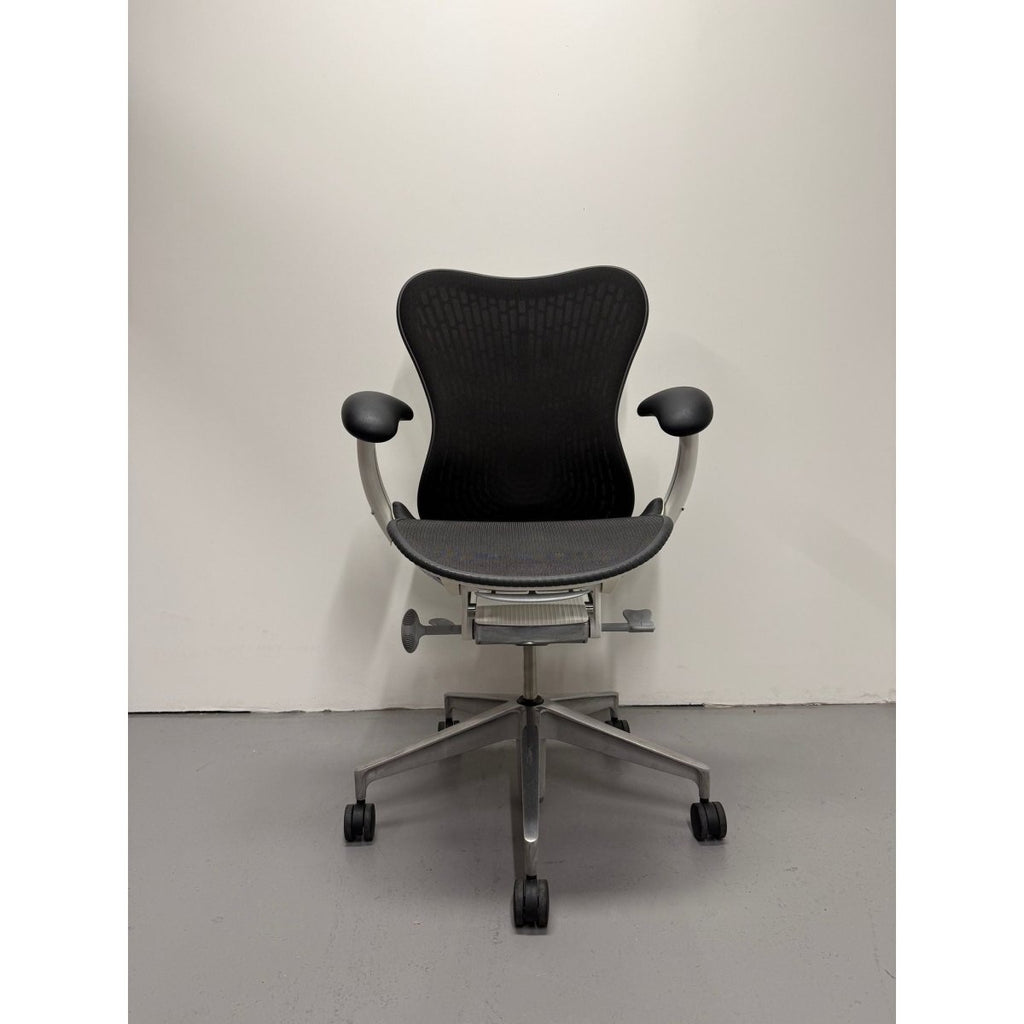 Herman Miller Mirra 2 - Office Task Chair - Black & White - thegoodchairs