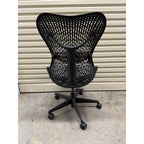 Herman Miller Mirra - Office Chair No Arms - Graphite - Back Tilt Lock - thegoodchairs