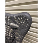 Herman Miller Mirra - Office Chair No Arms - Graphite - Back Tilt Lock - thegoodchairs
