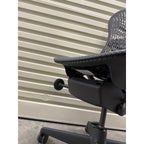 Herman Miller Mirra - Office Chair No Arms - Graphite - Back Tilt Lock - thegoodchairs