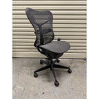 Herman Miller Mirra - Office Chair No Arms - Graphite - Back Tilt Lock - thegoodchairs