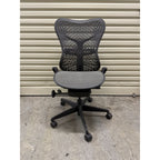 Herman Miller Mirra - Office Chair No Arms - Graphite - Back Tilt Lock - thegoodchairs