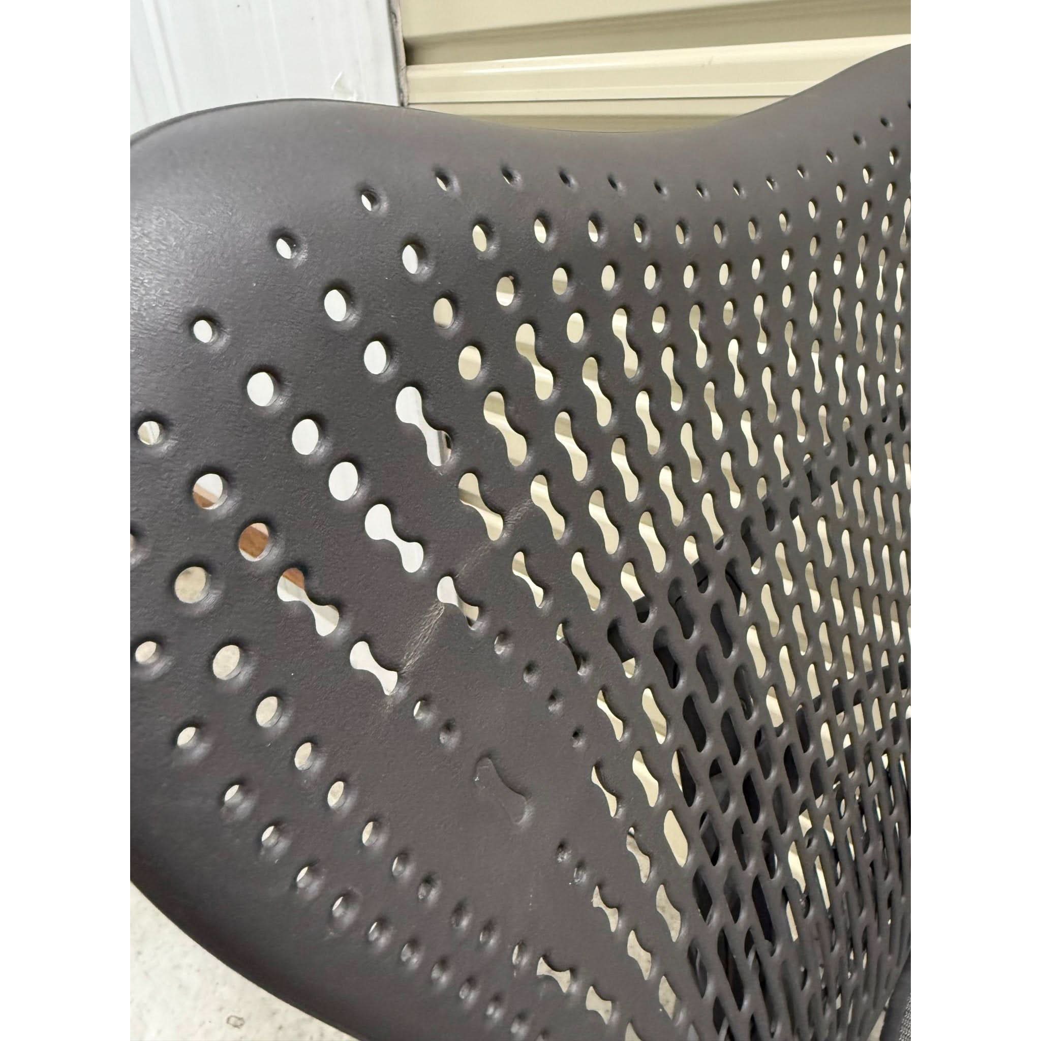 Herman Miller Mirra - Office Chair No Arms - Graphite - Back Tilt Lock - thegoodchairs