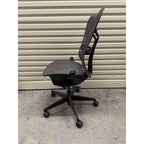 Herman Miller Mirra - Office Chair No Arms - Graphite - Back Tilt Lock - thegoodchairs