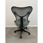 Herman Miller Mirra - Office Chair - No Arms - Grey - Back Tilt Lock - thegoodchairs