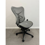 Herman Miller Mirra - Office Chair - No Arms - Grey - Back Tilt Lock - thegoodchairs