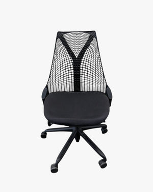 Herman Miller Sayl Armless Office Chair, Black, Yves Béhar