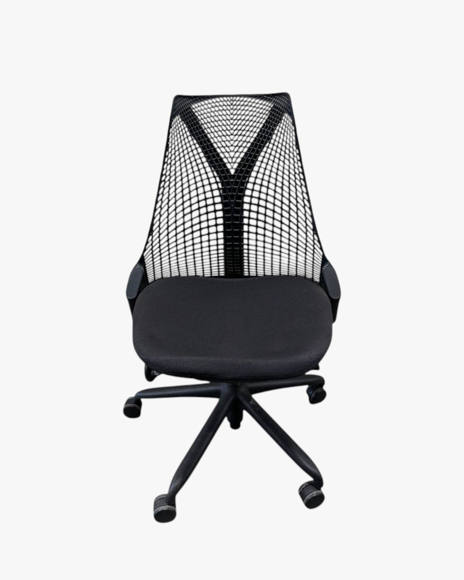 Herman Miller Sayl - No Arm - Black - thegoodchairs