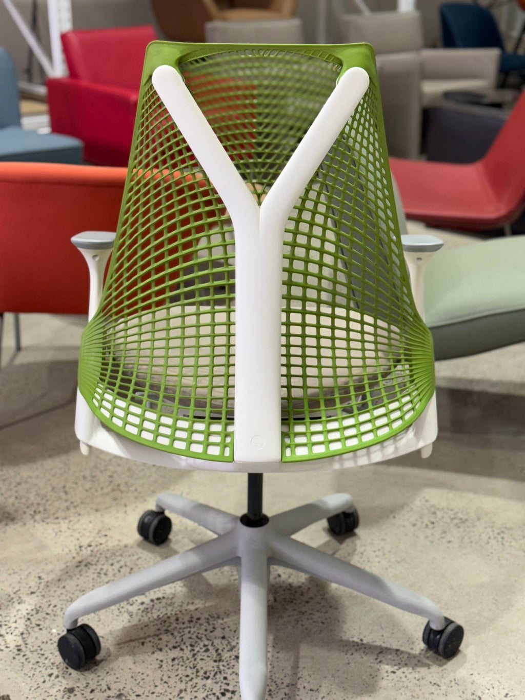 Herman Miller Sayl Task Chair, Green - thegoodchairs