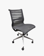 Herman Miller Setu - Chair - Armless / Graphite Grey - thegoodchairs