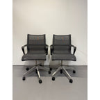 Herman Miller Setu - Chair - with Arms / Graphite Grey - thegoodchairs