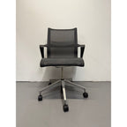 Herman Miller Setu - Chair - with Arms / Graphite Grey - thegoodchairs