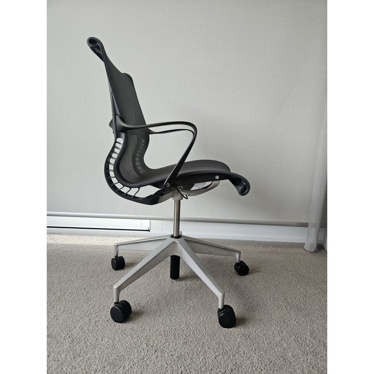 Herman Miller Setu Ergonomic Task Chair, Grey - thegoodchairs