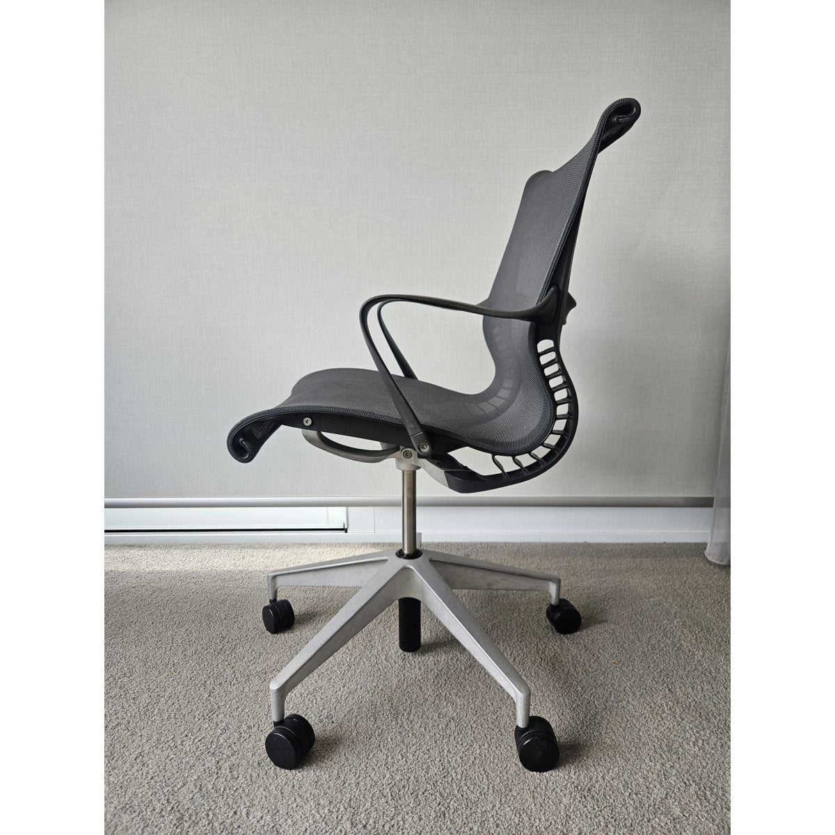 Herman Miller Setu Ergonomic Task Chair, Grey - thegoodchairs