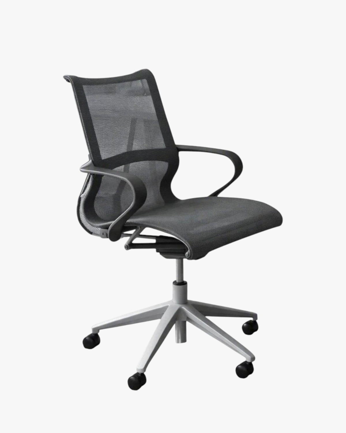 Herman Miller Setu Ergonomic Task Chair, Grey - thegoodchairs