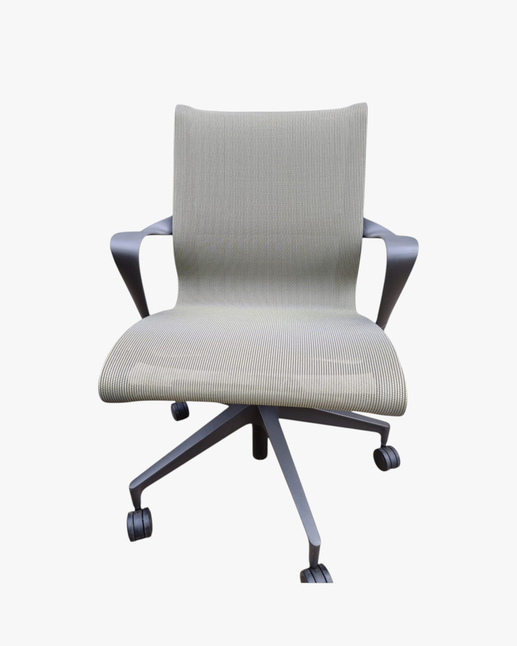 Herman Miller Setu - Green Colour with Arms - thegoodchairs
