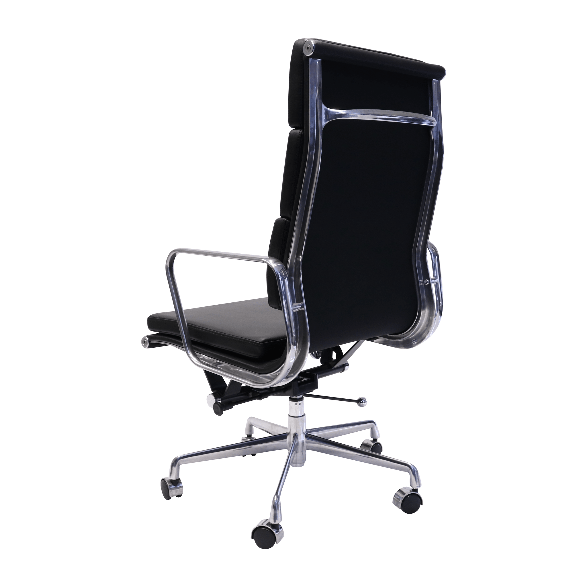 High Back Meeting, Executive Chair, Black PU - thegoodchairs