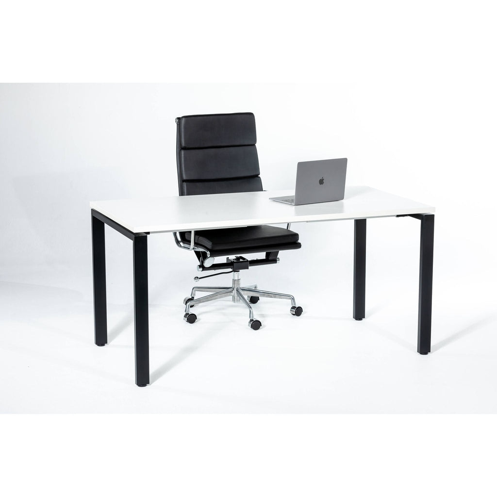 High Back Meeting, Executive Chair, Black PU - thegoodchairs