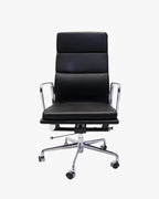 High Back Meeting, Executive Chair, Black PU - thegoodchairs