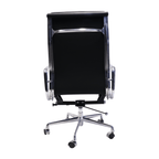 High Back Meeting, Executive Chair, Black PU - thegoodchairs