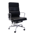 High Back Meeting, Executive Chair, Black PU - thegoodchairs