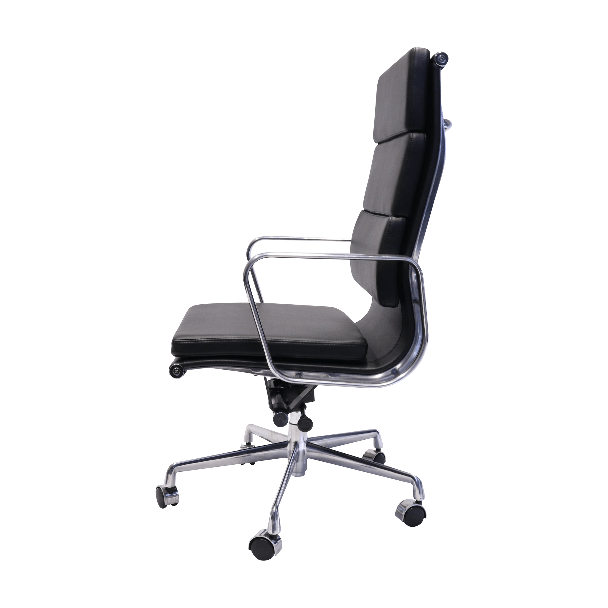High Back Meeting, Executive Chair, Black PU - thegoodchairs